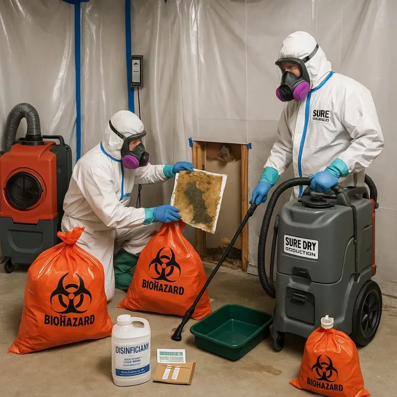 Contaminated Water Handling Protocols process in Plainville, CT